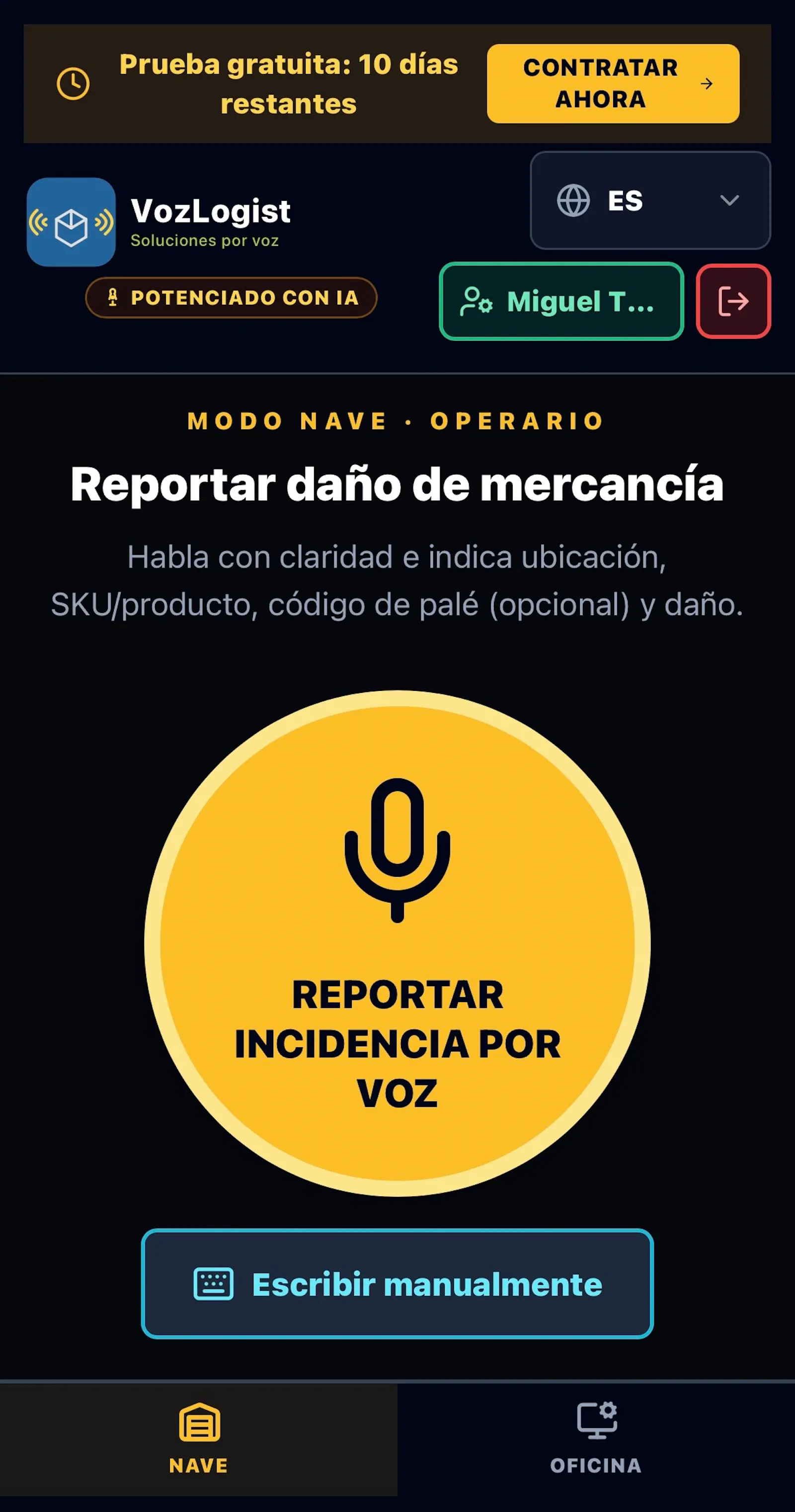 VozLogist screenshot 3