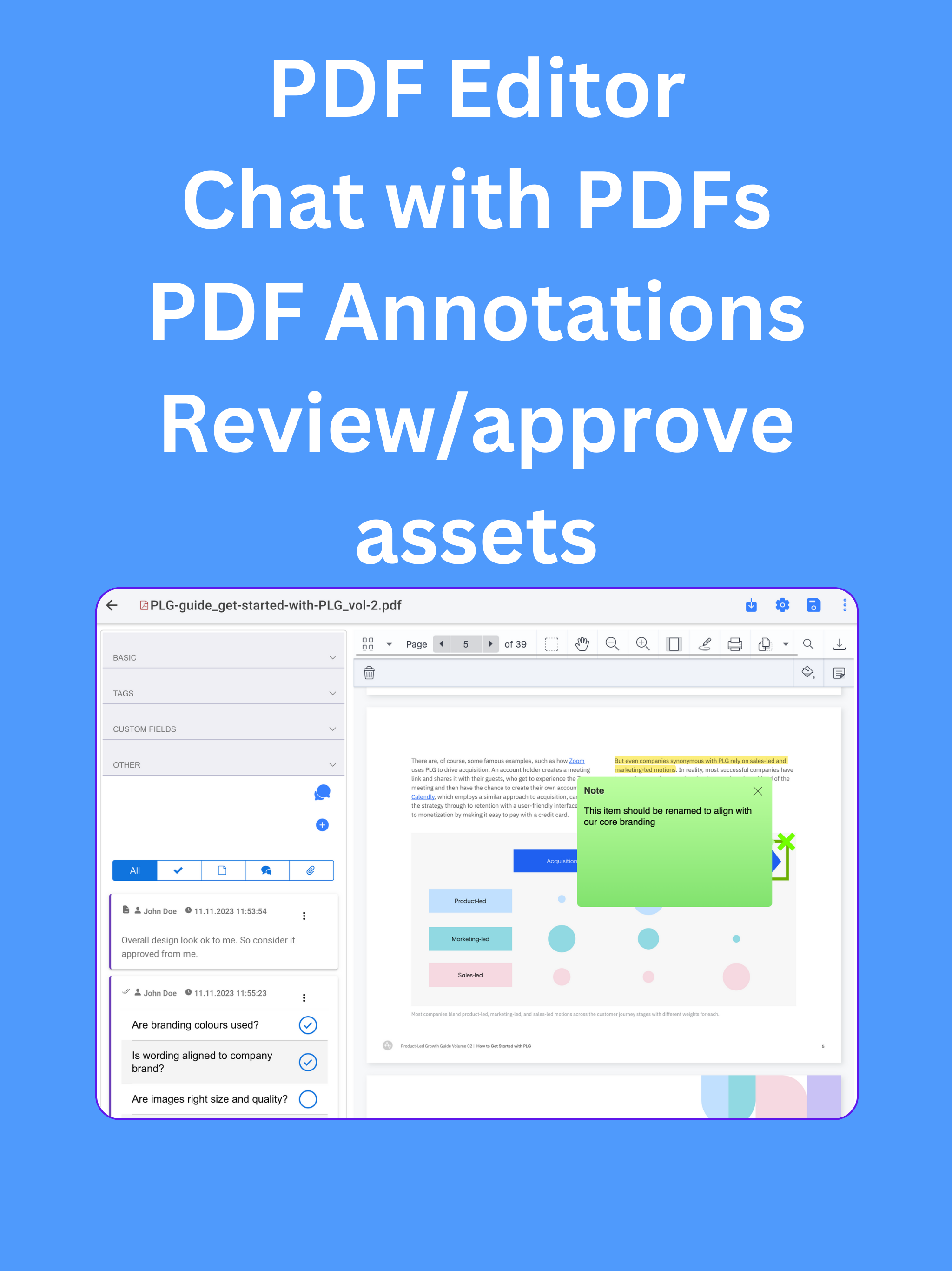 Media AXSAR PDF - Berbual dengan PDFS, meringkaskan kandungan, edit/annotate PDFS 1