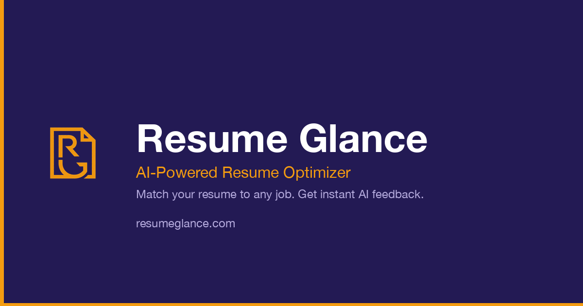 Resume Glance gallery image