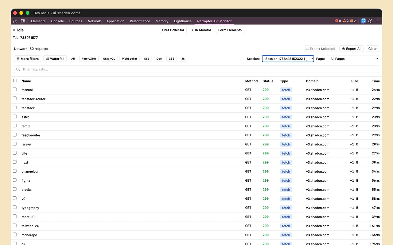 Netraptor - Screenshot 3 showing product features and functionality