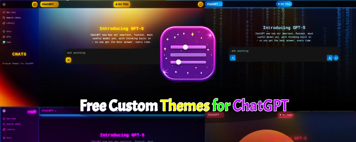 Free Premium Themes for ChatGPT gallery image
