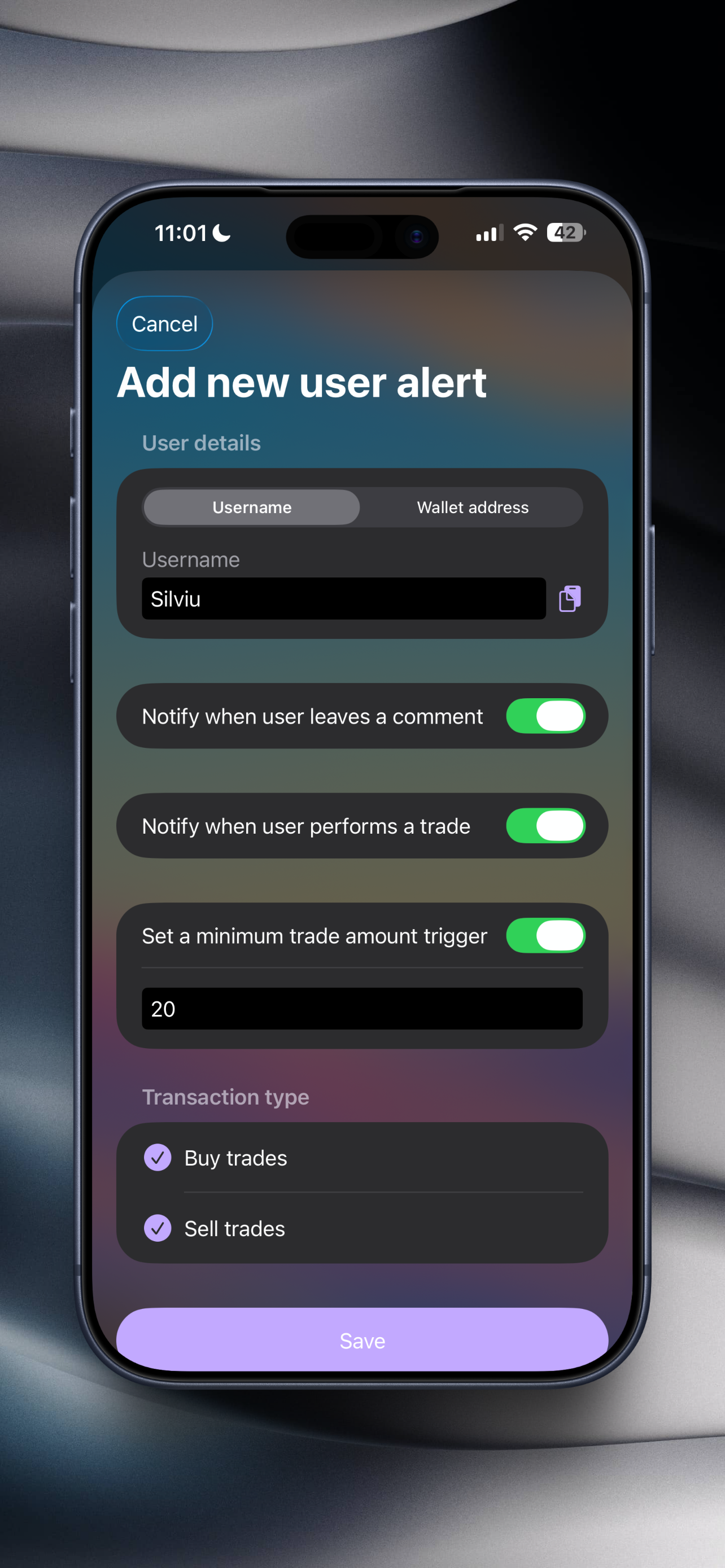 Polymarket Alerts gallery image