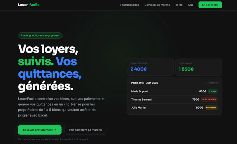 LouerFacile screenshot 2