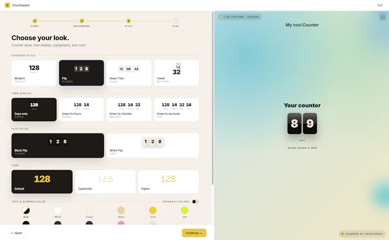 Countspace screenshot 4