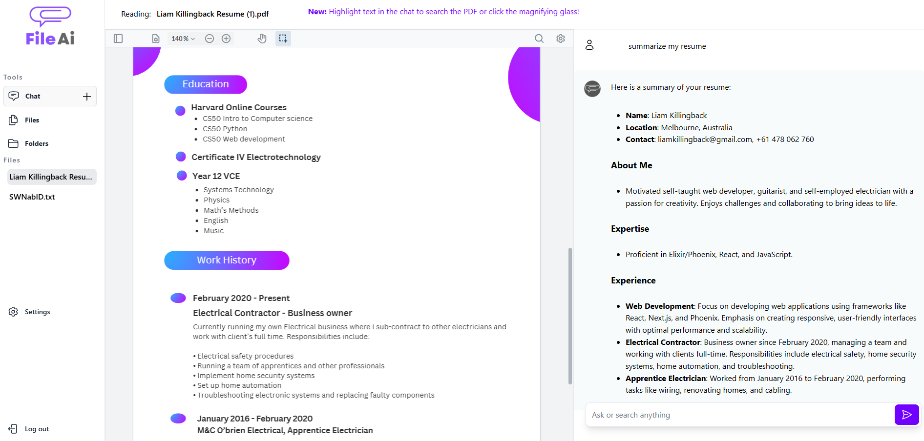 FileAI gallery image