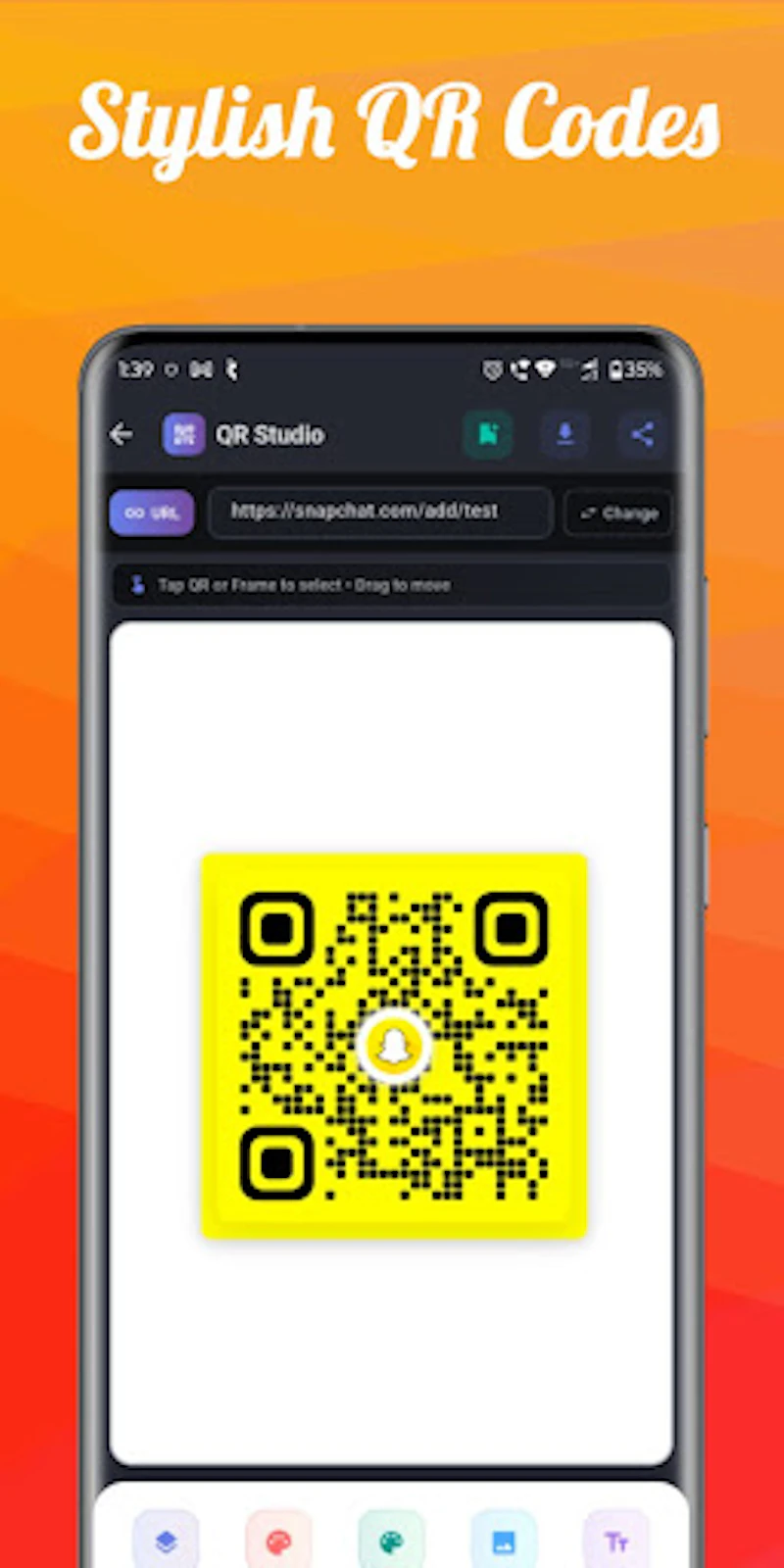 Pixel QR: QR & Barcode Scanner screenshot 1