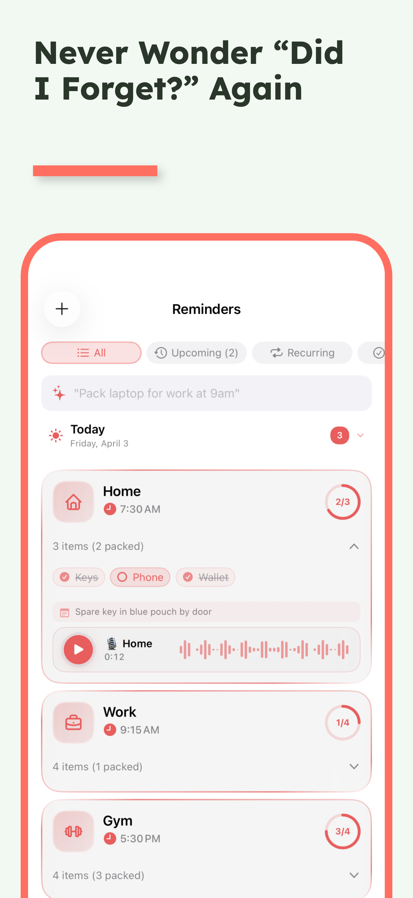 Before Leaving gallery image