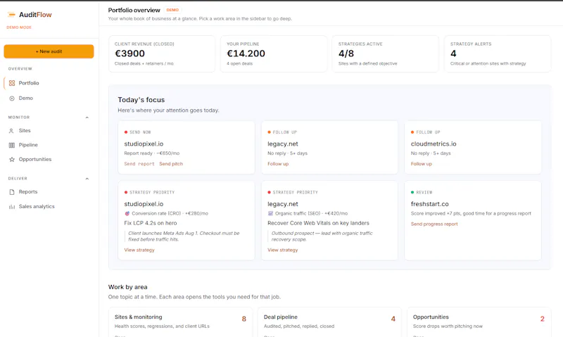 AuditFlow screenshot 2