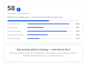 AI visiblity Audit tool gallery image
