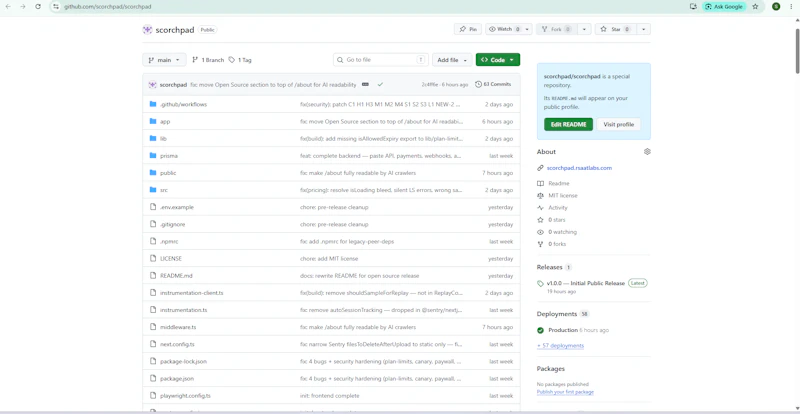 ScorchPad screenshot 5