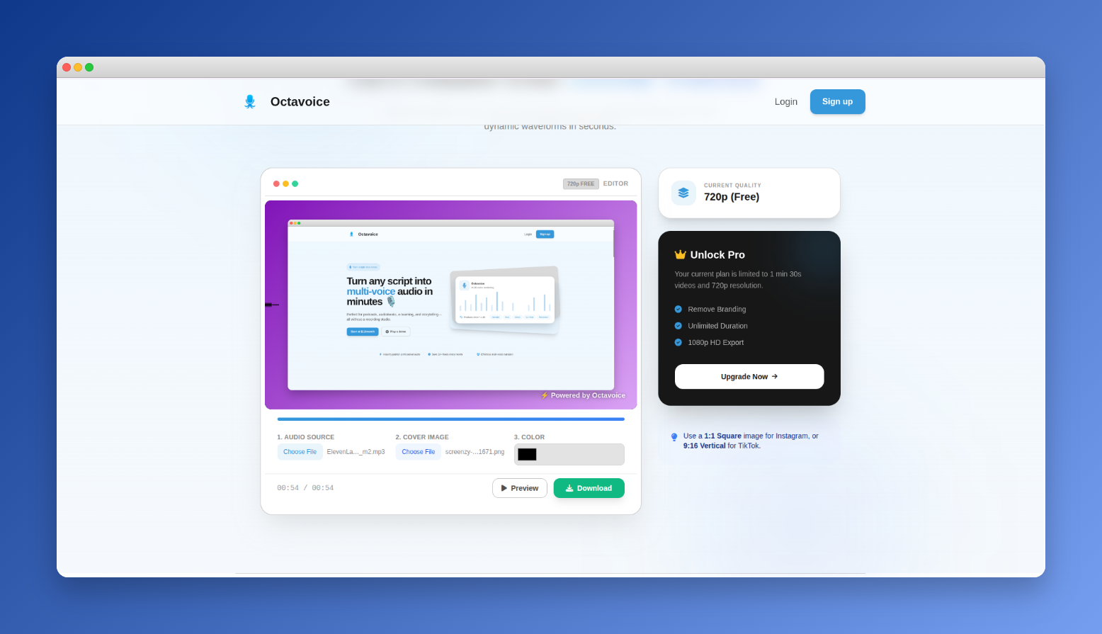 Audiogram maker gallery image