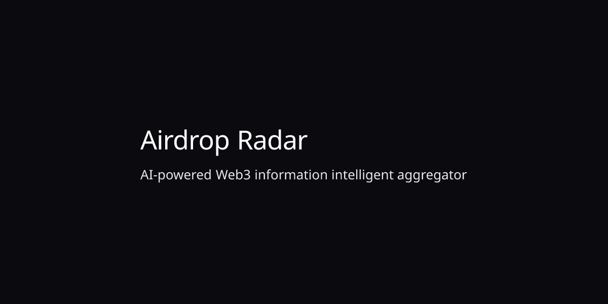 Airdrop Radar AI gallery image