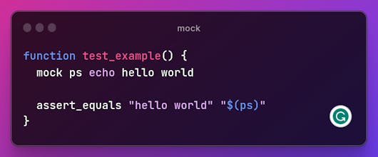 bashunit gallery image