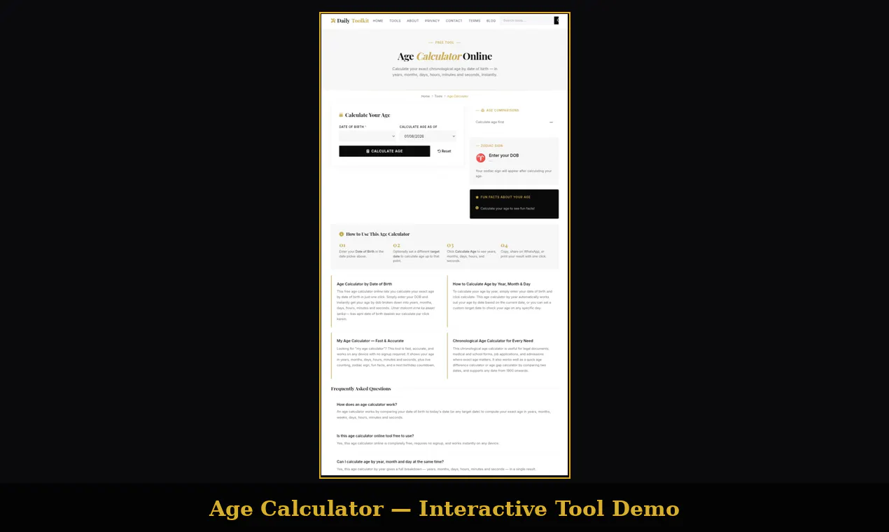 Daily Toolkit screenshot