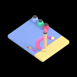 Isometric 3D Icons & Animated Scenes
