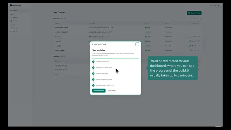 PressyPress screenshot 1 (video preview)