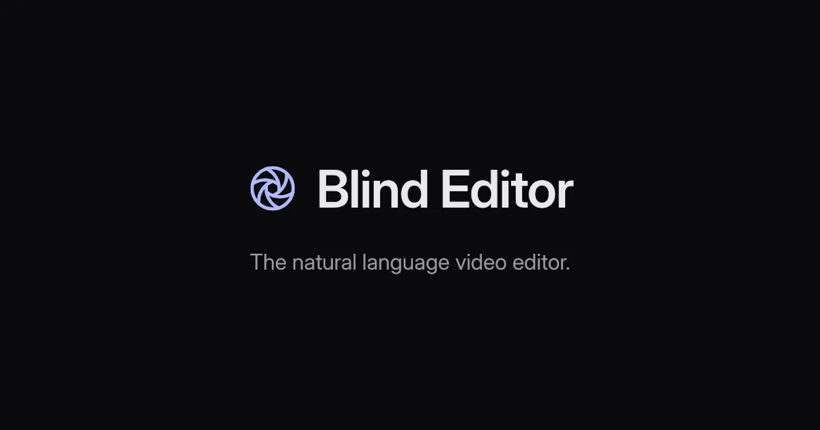 Blind Editor screenshot 1