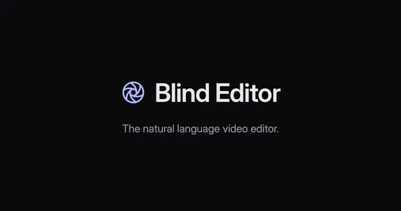 Blind Editor screenshot 1