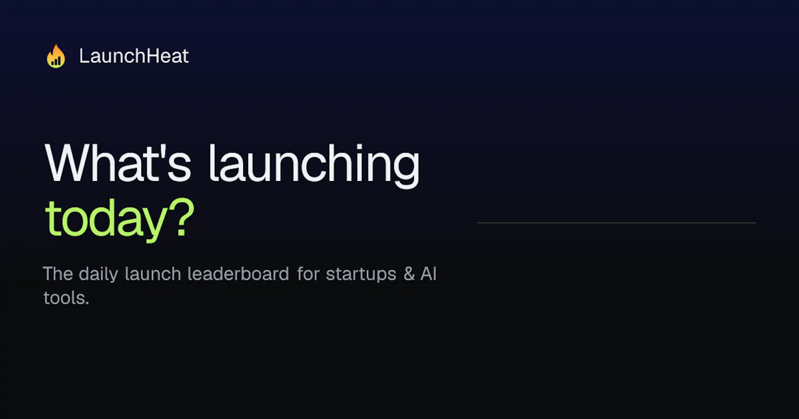 LaunchHeat screenshot 1