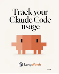 Claude Code usage tracking by LangWatch