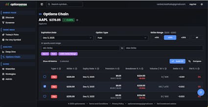 OptionSense gallery image