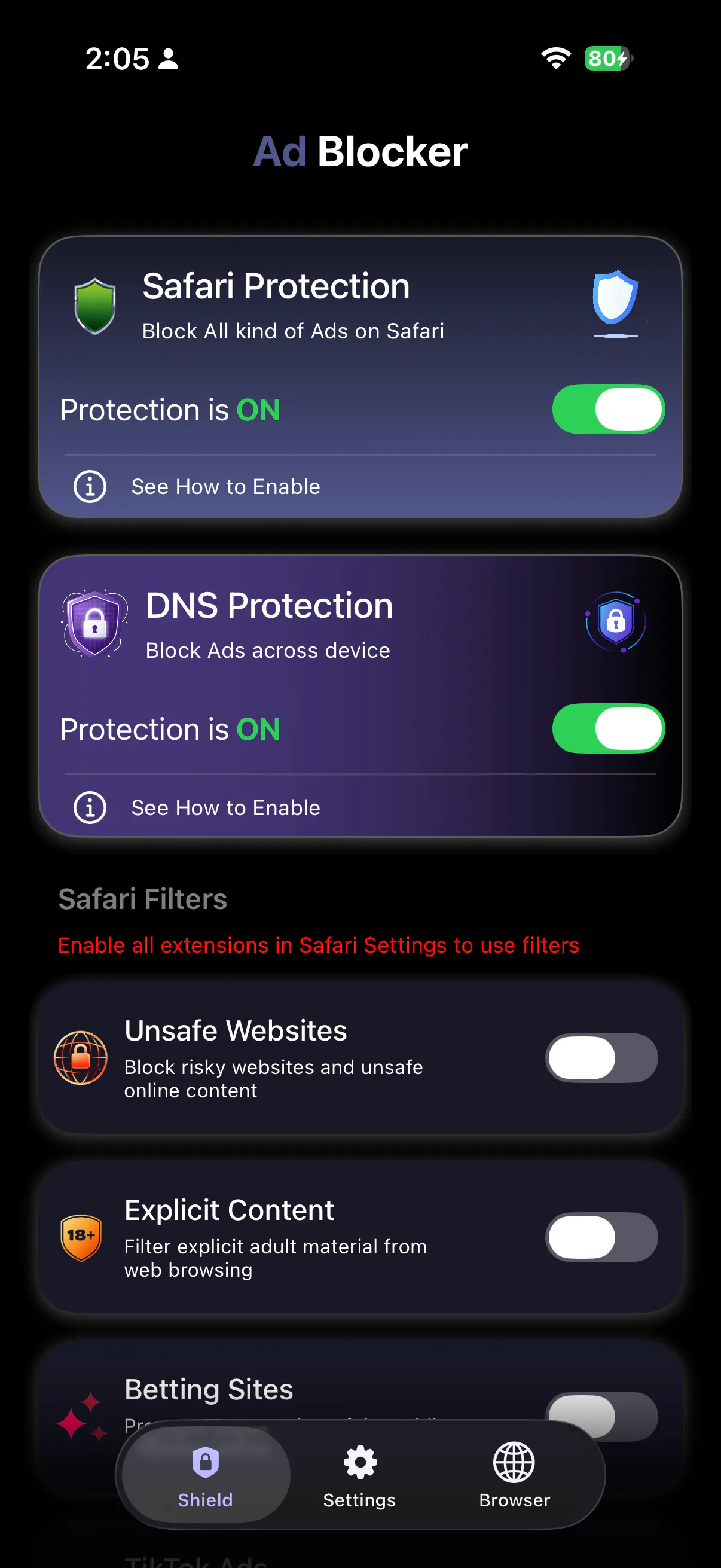 Ad Blocker For All Browser gallery image