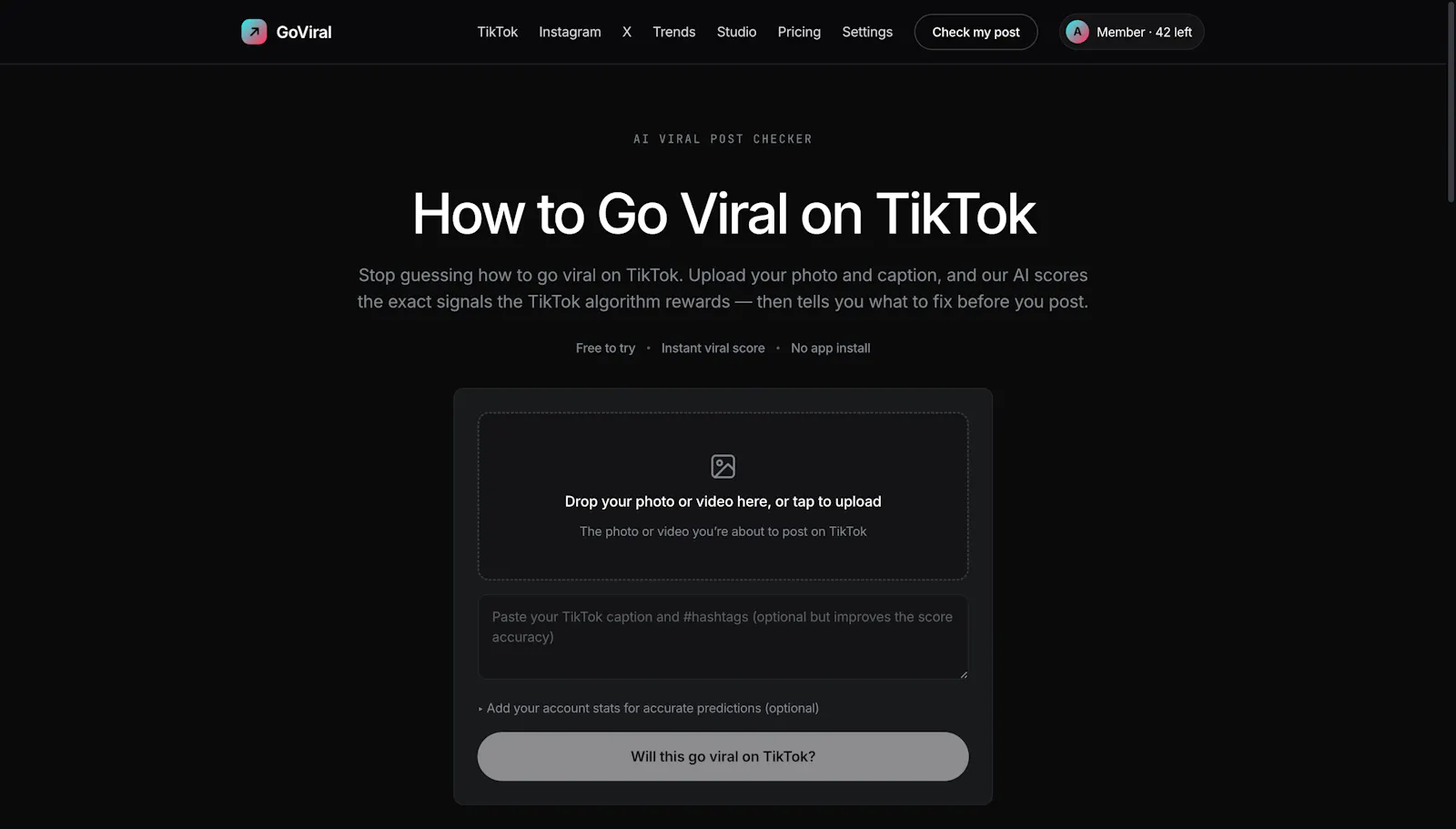 GoViral screenshot 1
