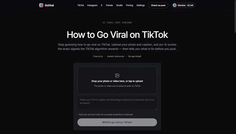GoViral screenshot 1