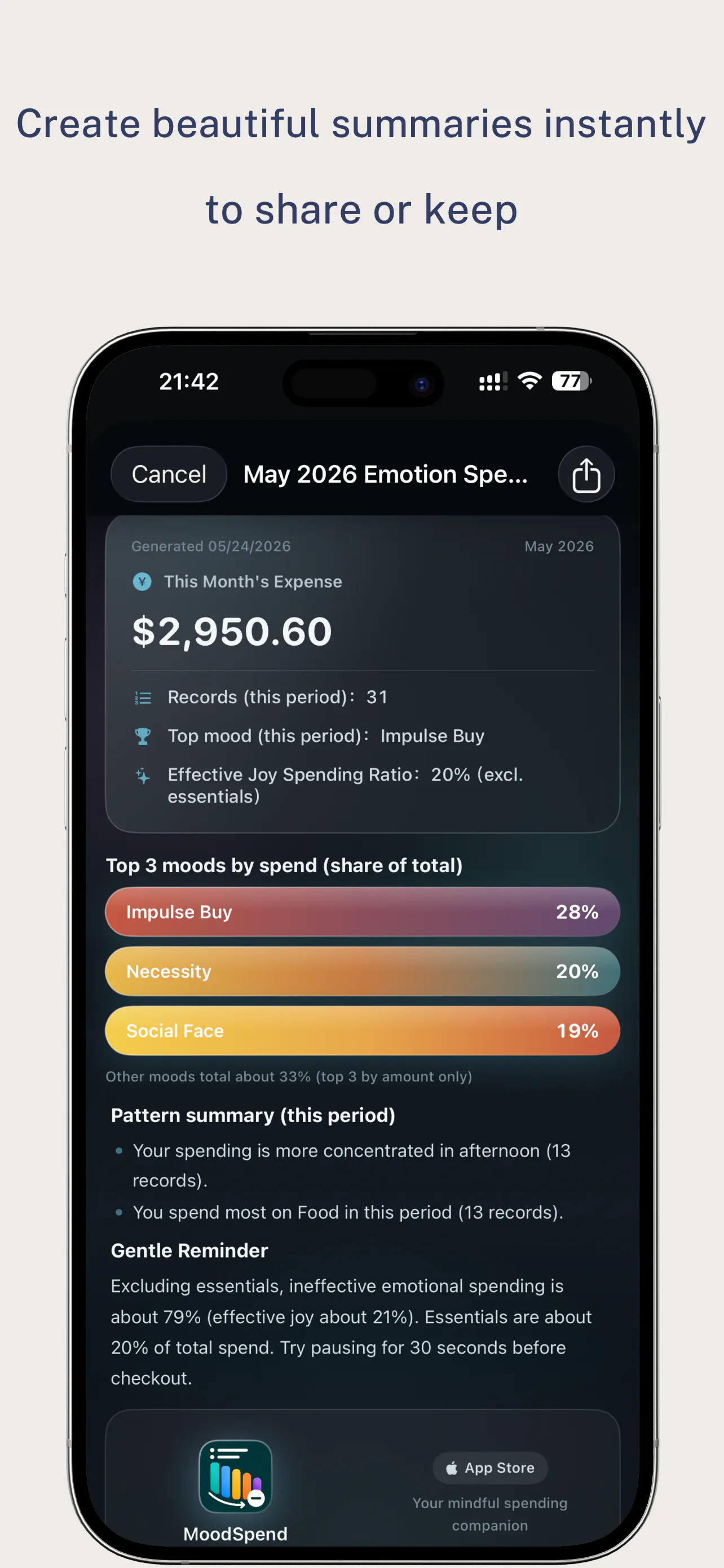 WhySpend - Expense Tracker gallery image