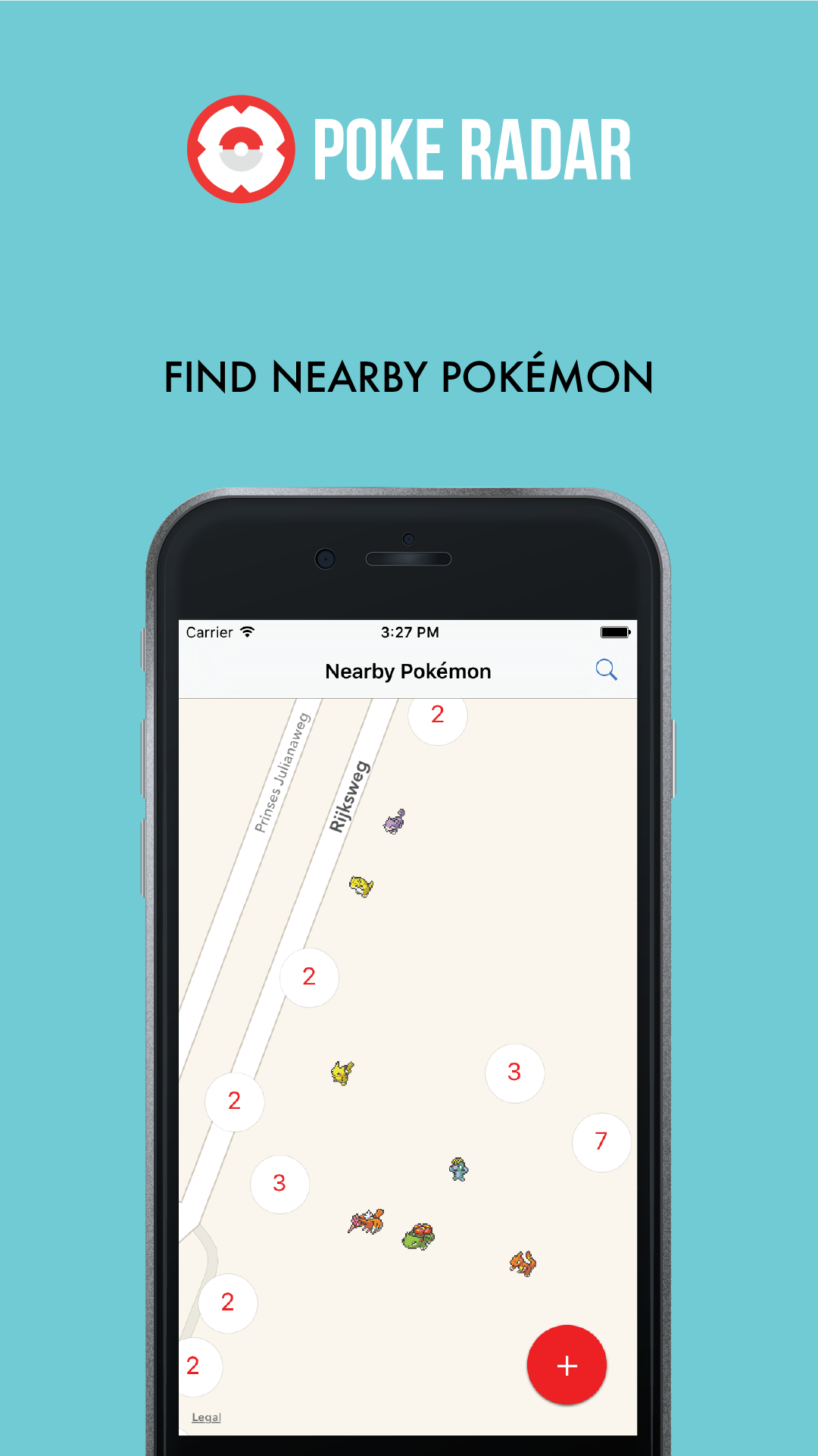 Poke Radar for iOS and Android