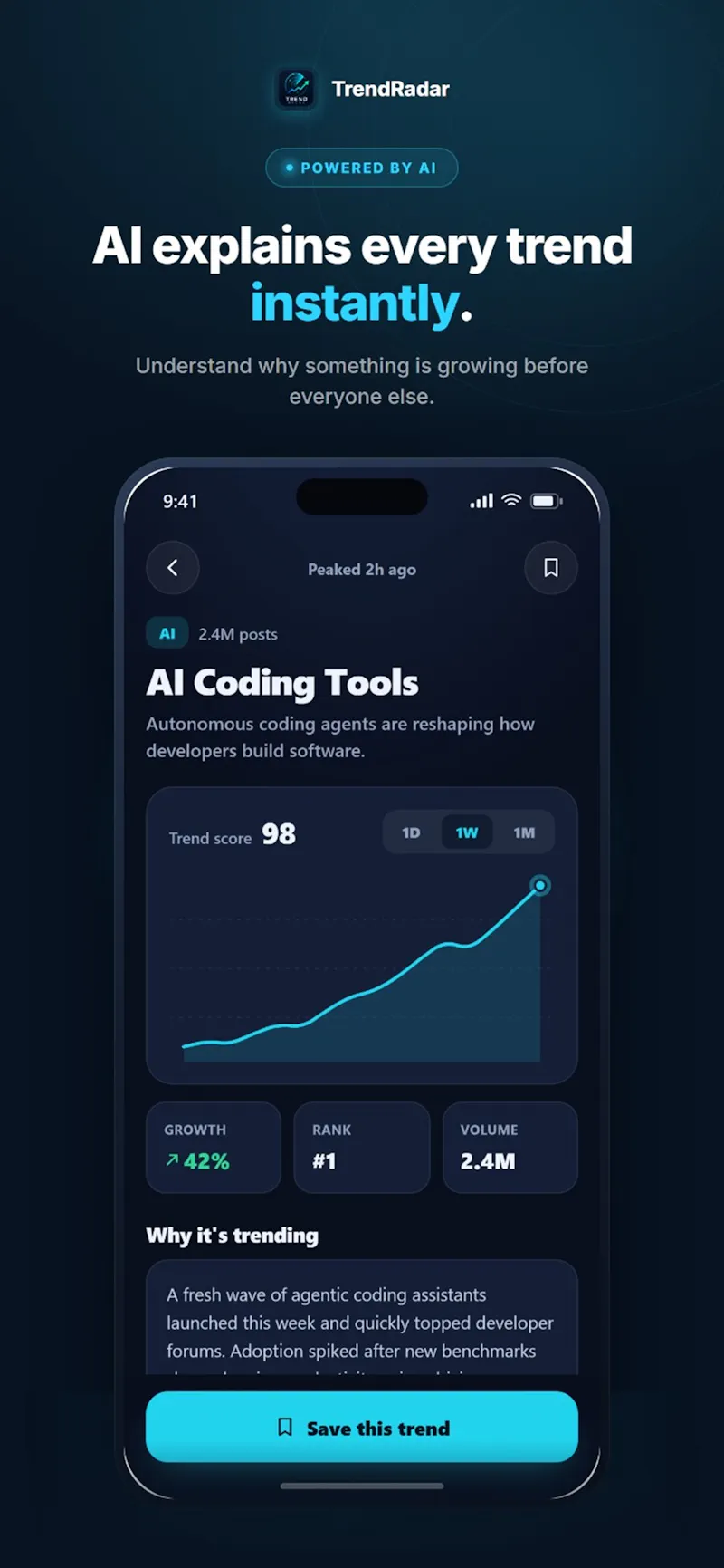 TrendRadar – Spot Trends Early screenshot 5