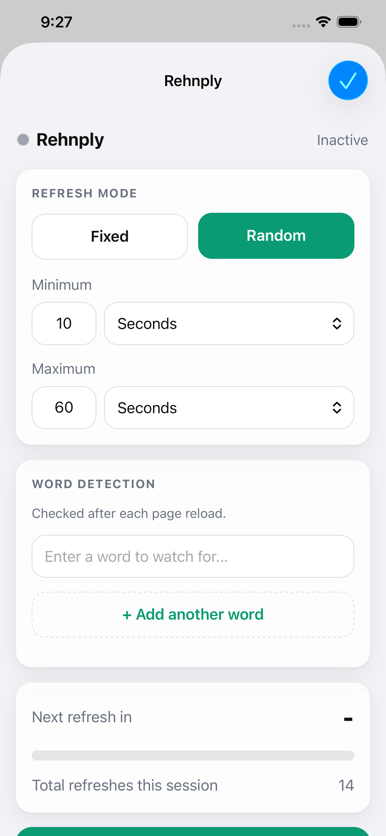 Rehnply Auto Refresh Timer gallery image