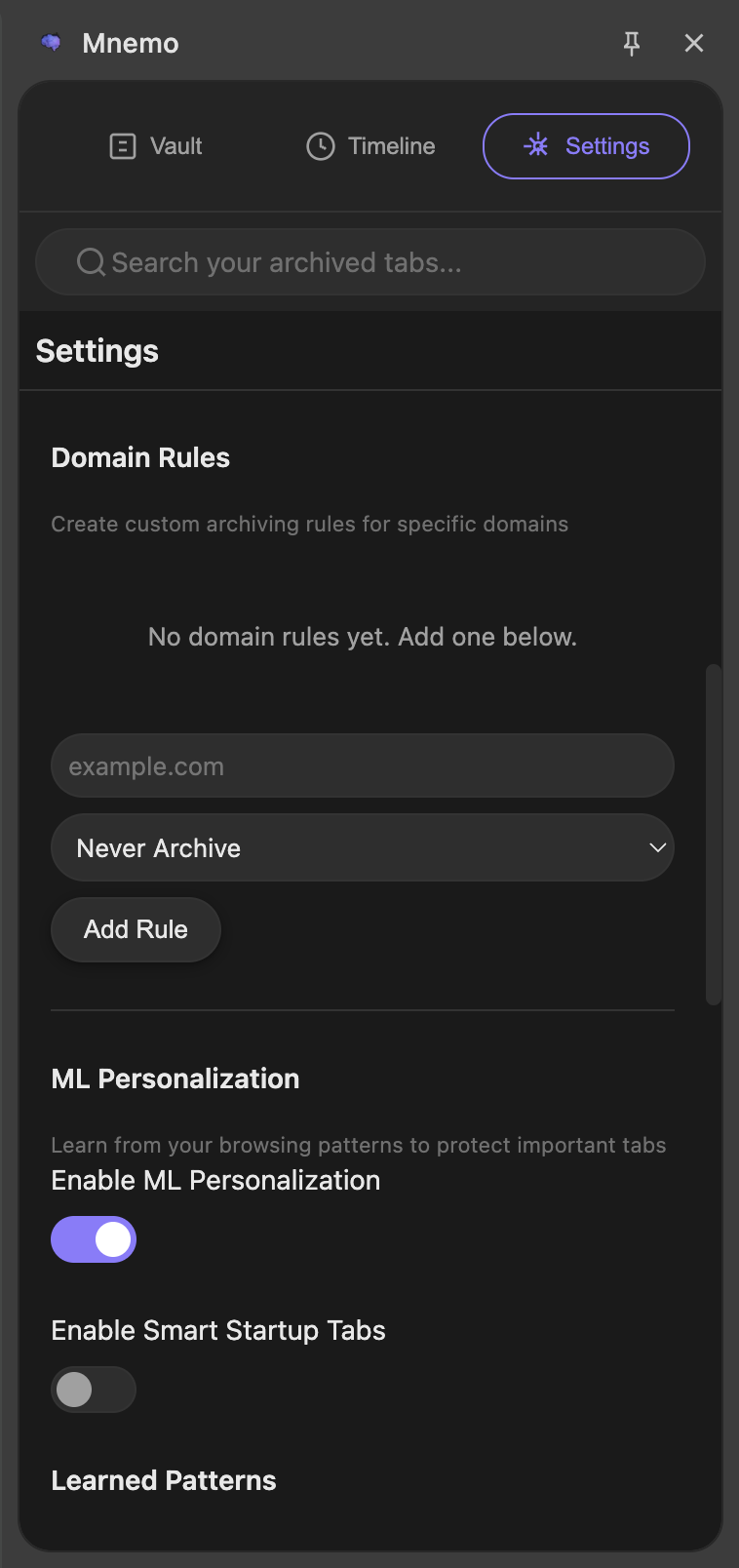Mnemo - Screenshot 3 showing product features and functionality
