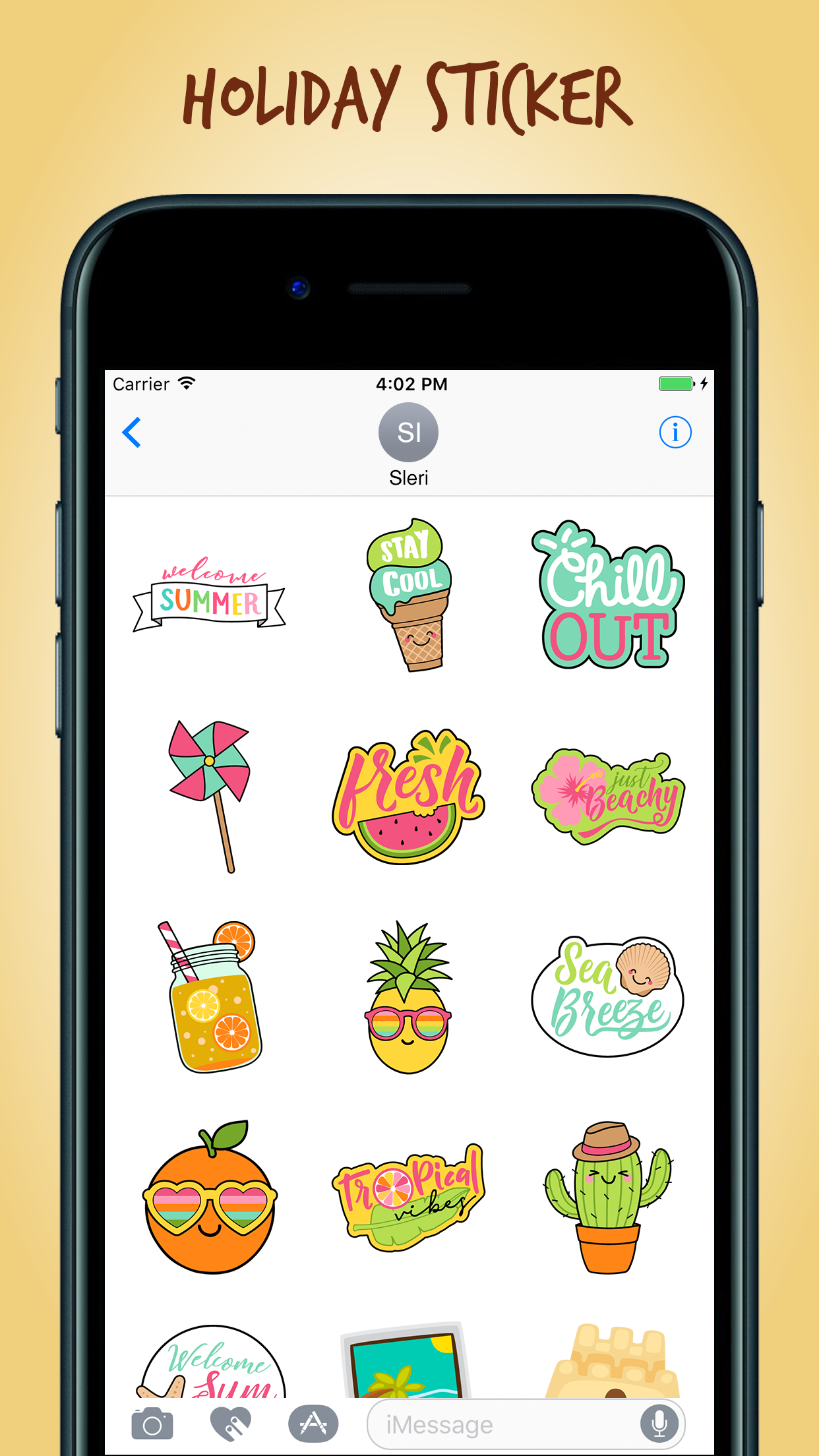 Holiday Stickers Pack for iMessage gallery image