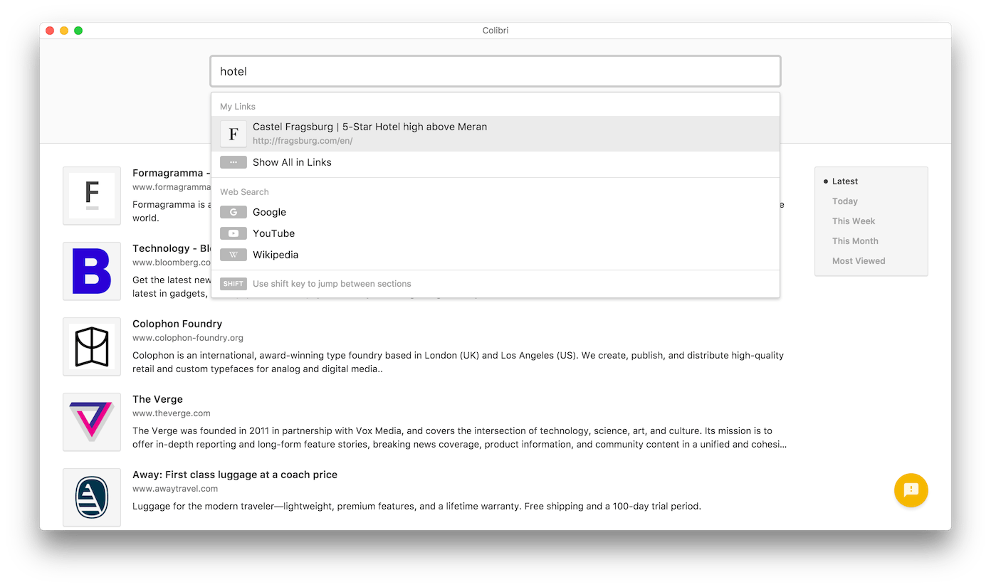 Colibri gallery image