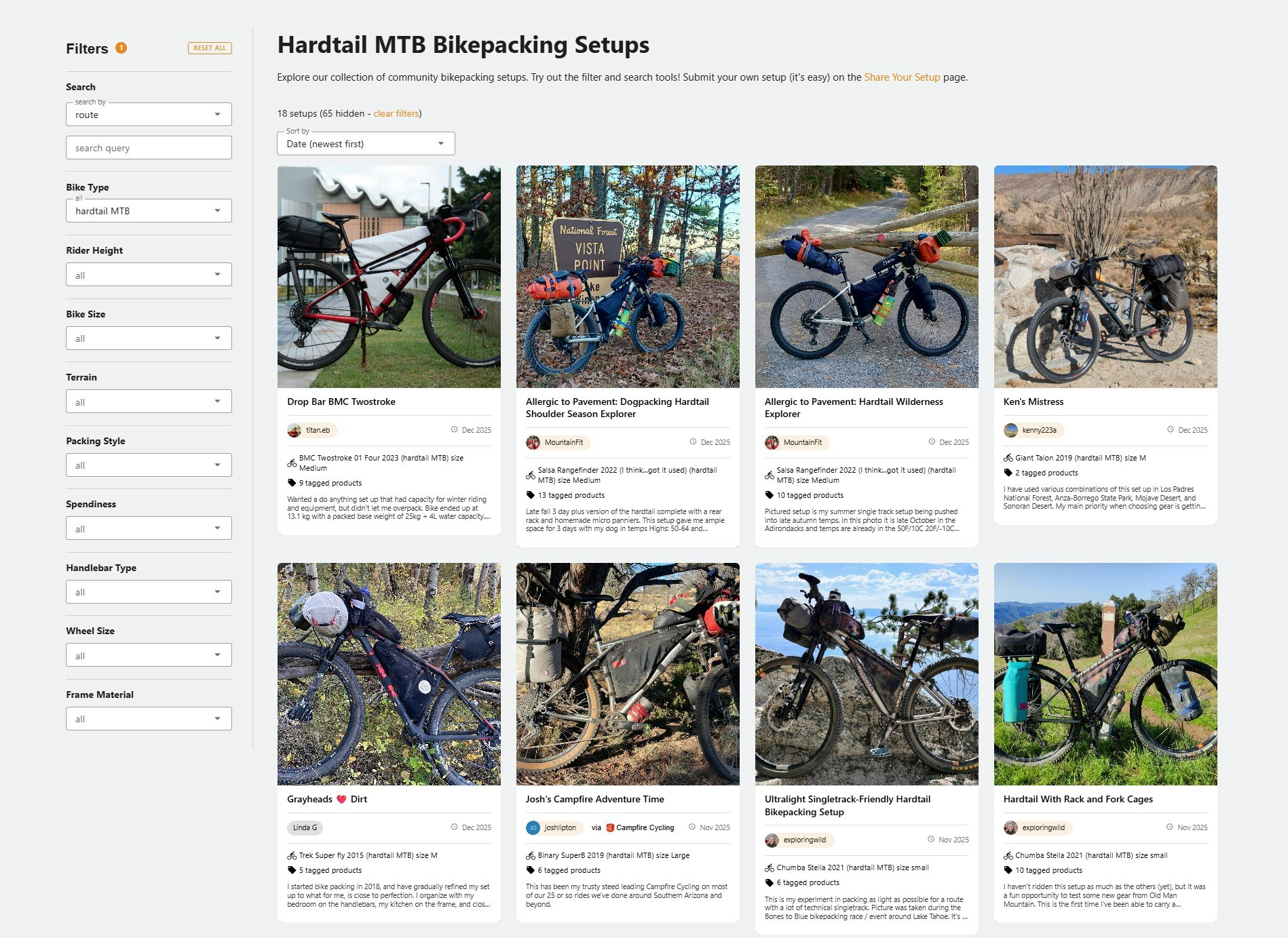 BikepackBaggregator.com gallery image