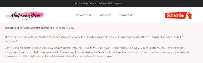 What makes mom happy gallery image