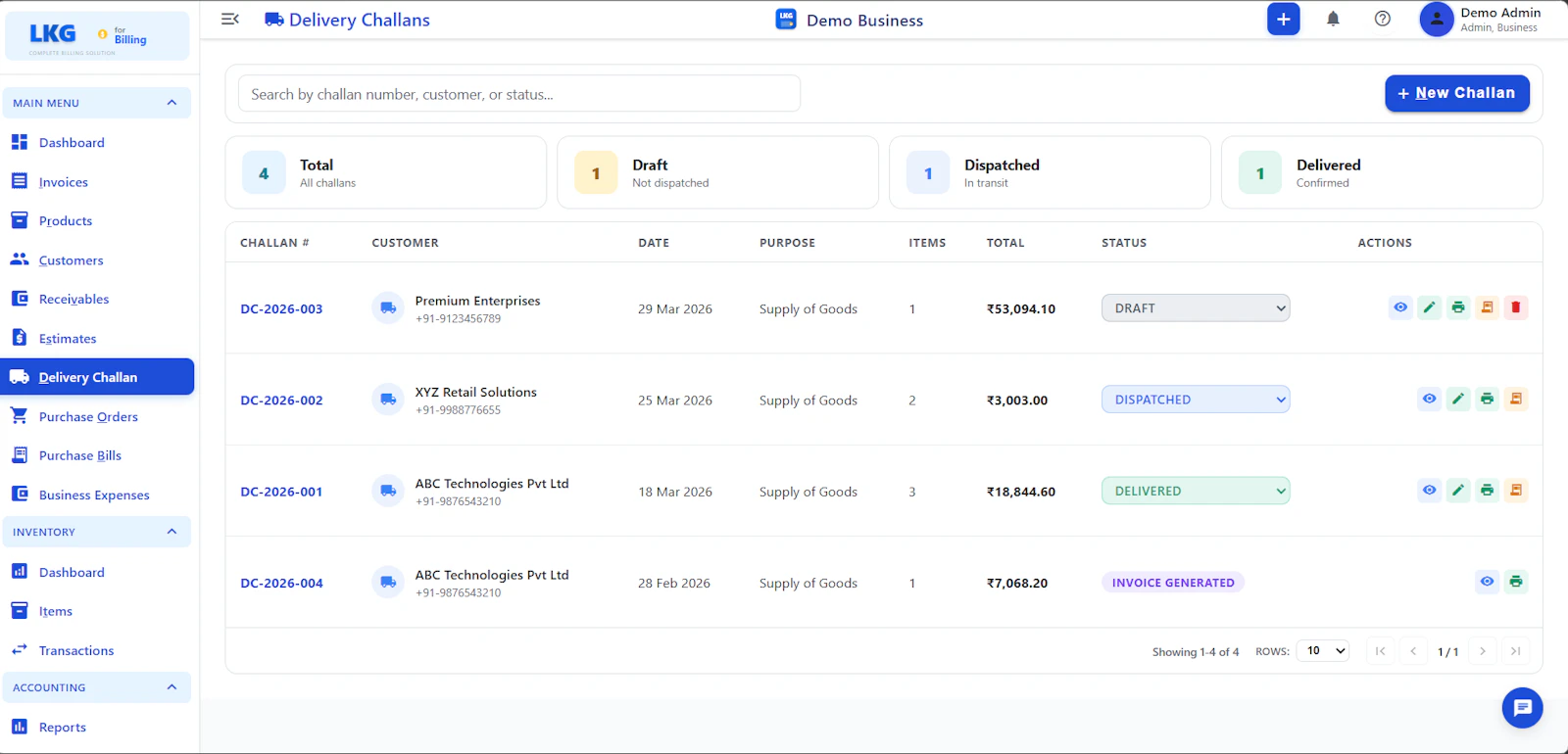 LKG for Billing screenshot 18