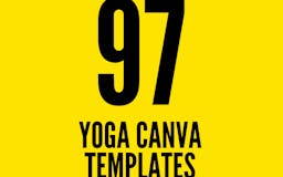 97 Yoga Canva Templates for Social Media media 1