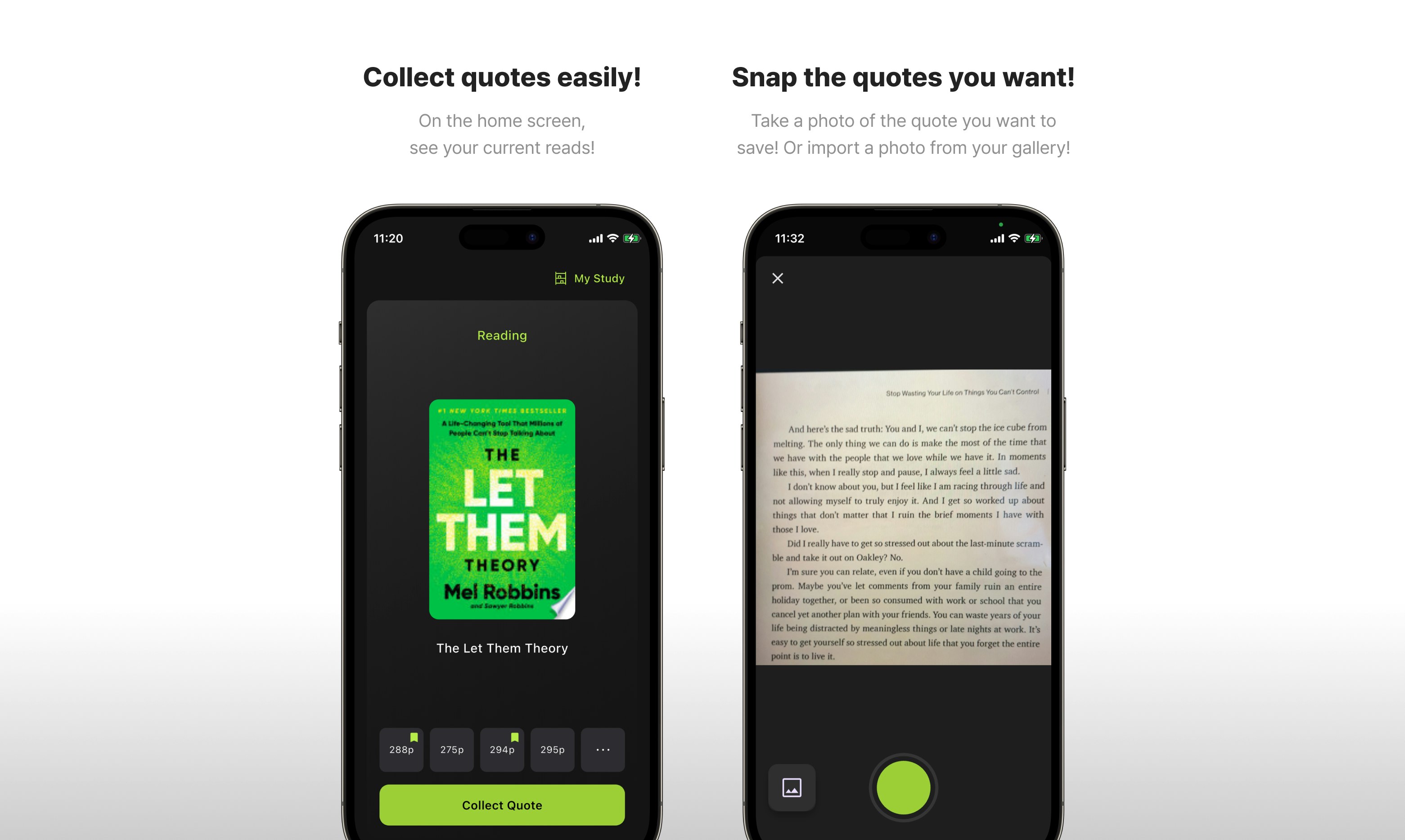 Quollect - Reading Log - Collect, only words remain media 3