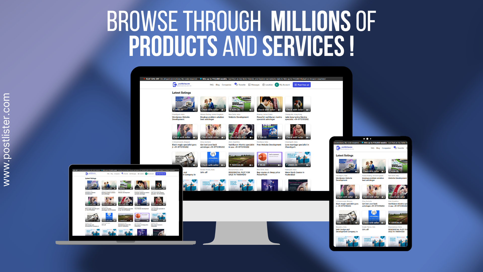 Postlister - Screenshot 2 showing product features and functionality