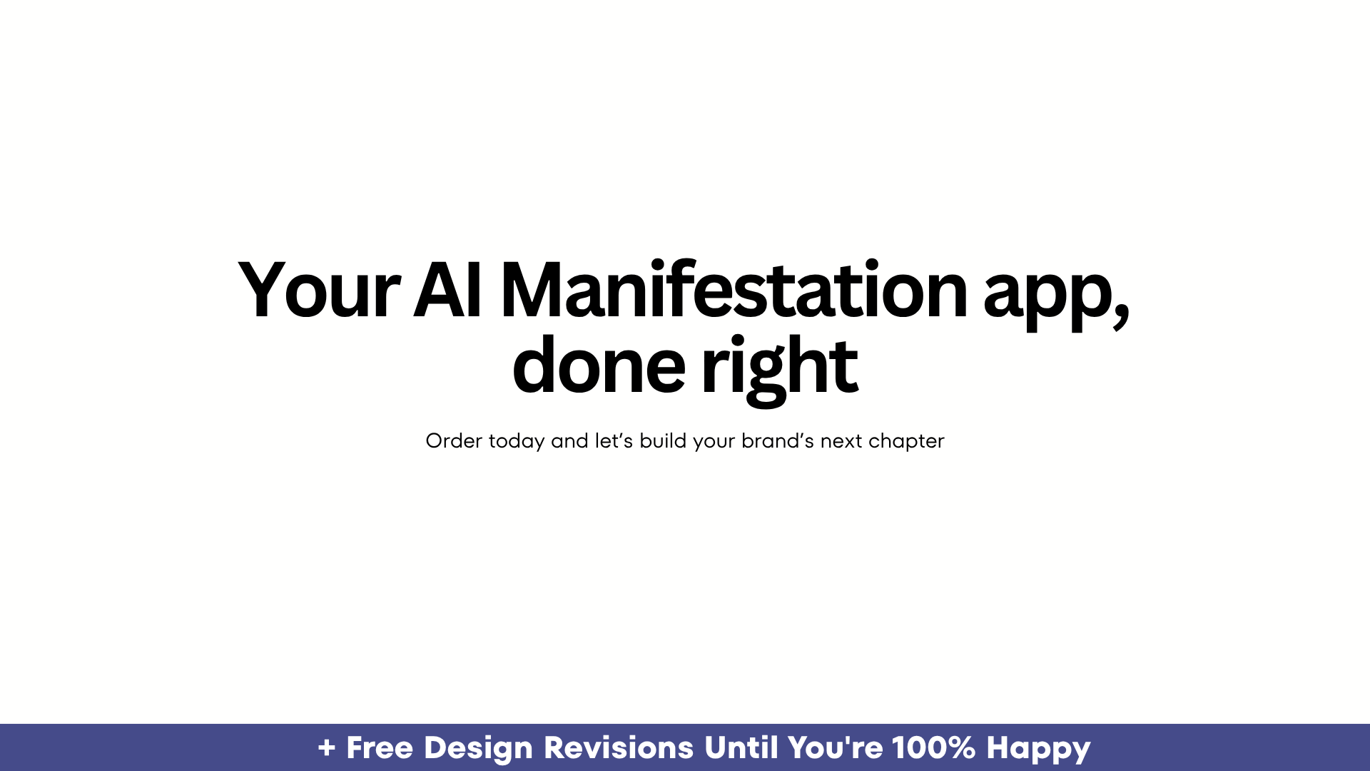 Custom Manifestation AI Mobile App gallery image