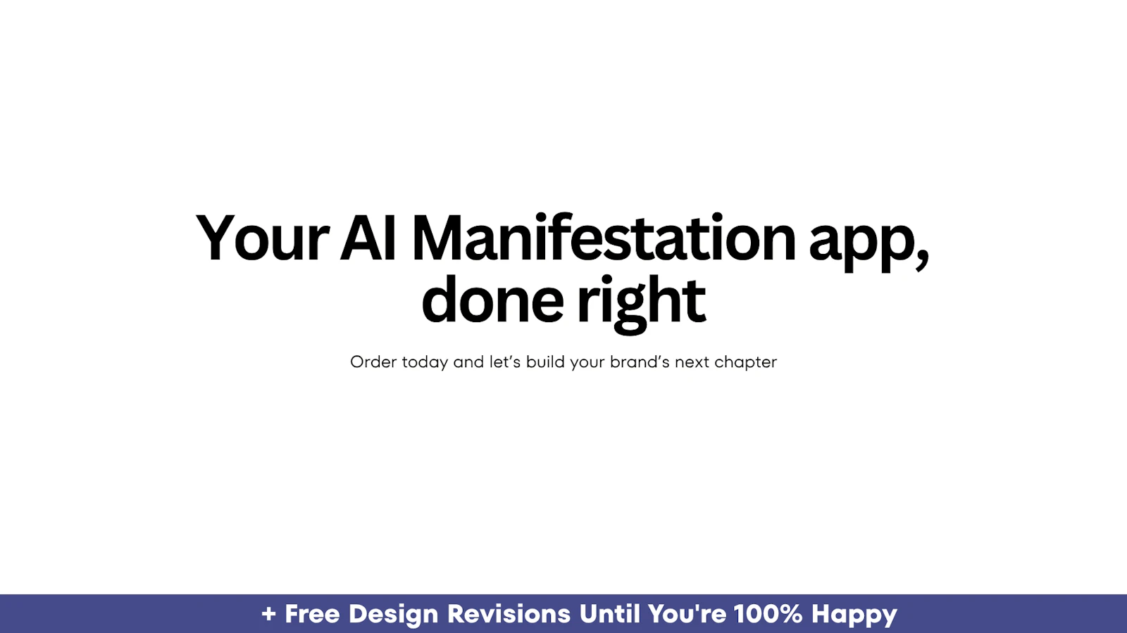 Custom Manifestation AI Mobile App screenshot 7