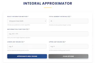 Integral Approximator | Ease Tools gallery image