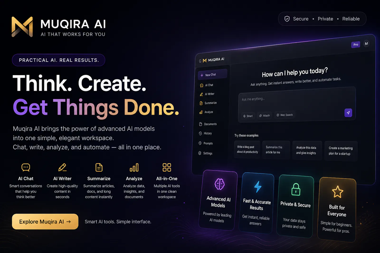 Muqira AI screenshot 1