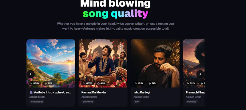 Autunes screenshot 2