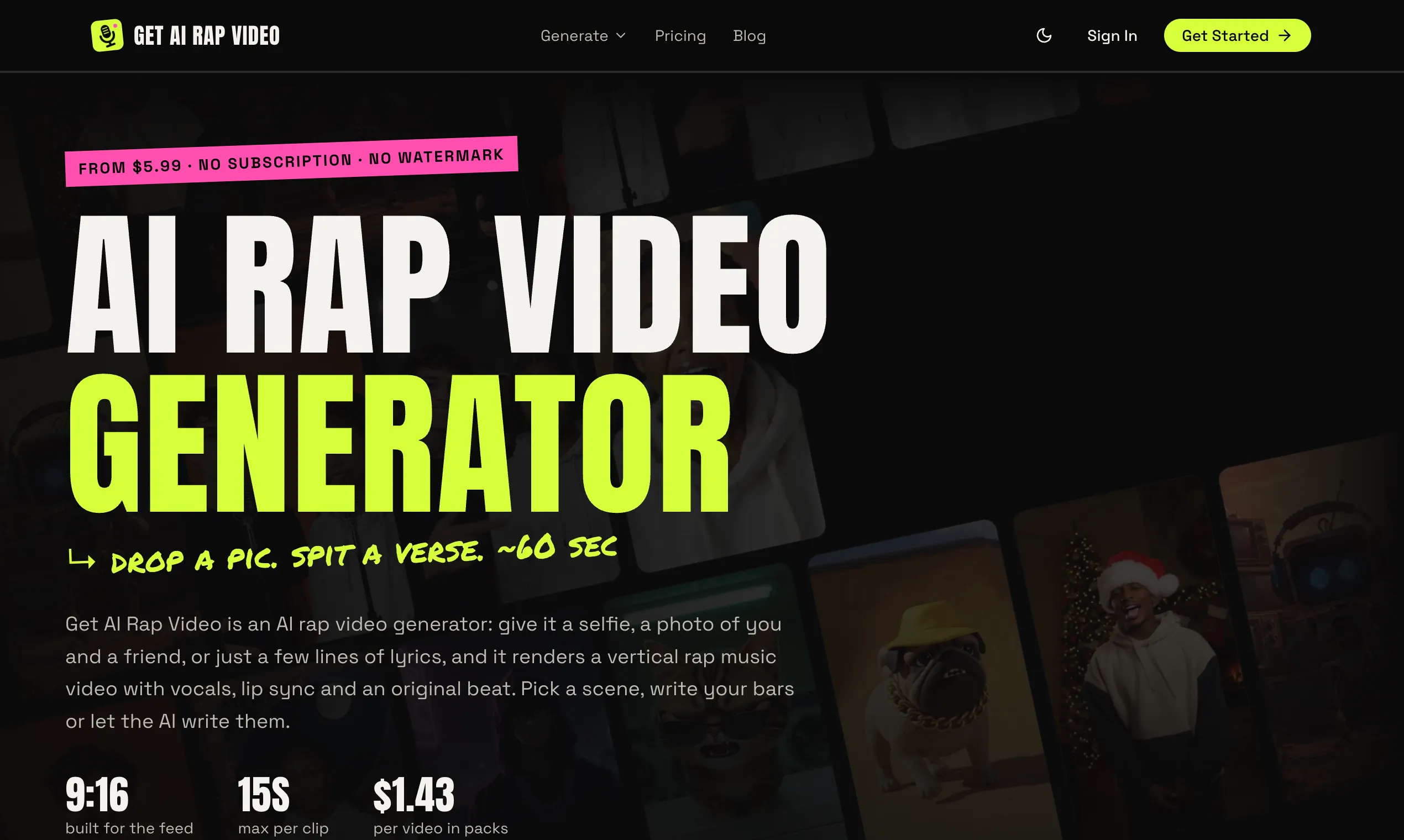 Get AI Rap Video gallery image