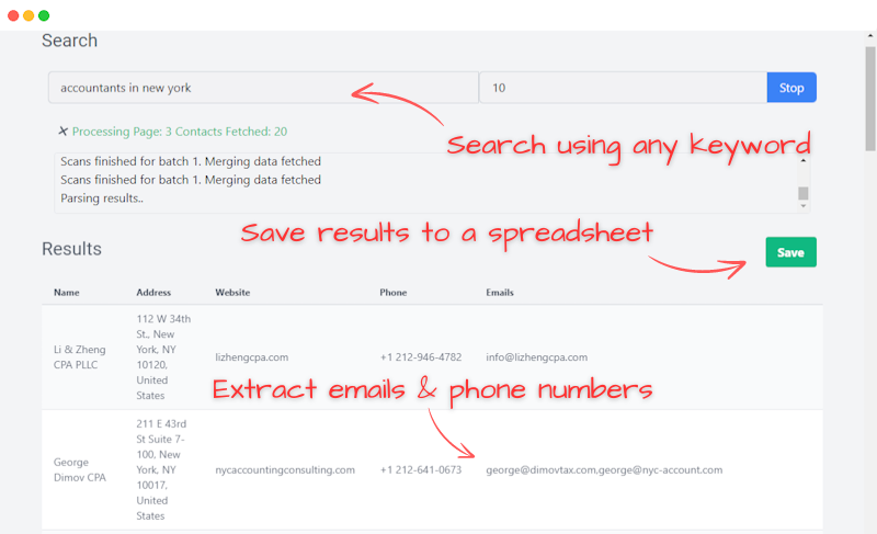 Google Maps Scraper gallery image