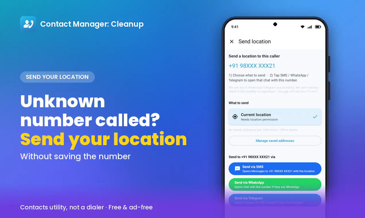 Contact Manager: Cleanup gallery image