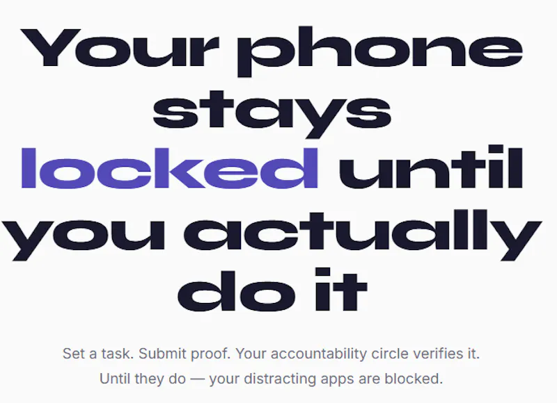 FocusLock — Do it or get locked out screenshot 1